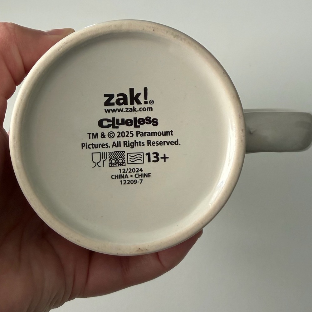 NEW! Clueless “Ugh, as if!” Coffee Mug | Never Used - Picture 5 of 5